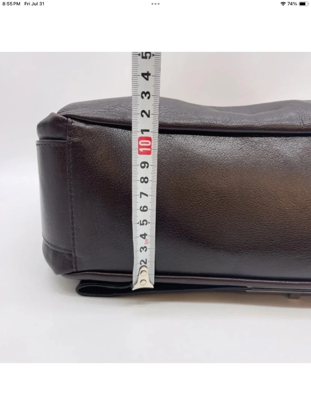 Celine “Watch Me Work” 2 way chain strap with lock and key leather bag